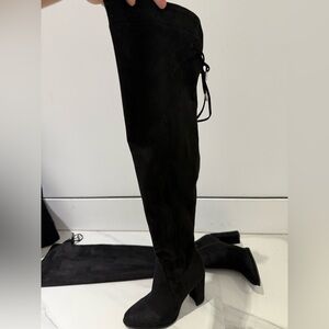 Marc Fisher Black Over-the-Knee Boots